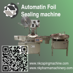 Aluminium foil sealing machine