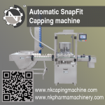 Automatic Four Head Pick and Place Snapfit type Capping Machine