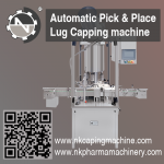 Automatic Pick and Place type Lug Capping Machine